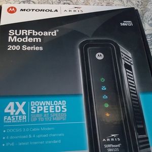 Motorola surf board modem